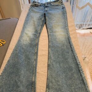 Rag and bone bell bottoms size 27